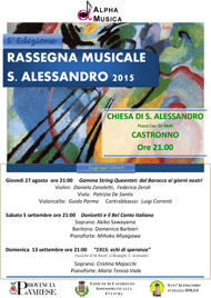 RASSEGNA MUSICALE S. ALESSANDRO 2015